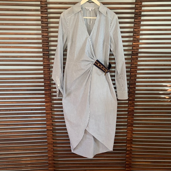 Veronica Beard Faux Wrap Dress - Picture 1 of 12